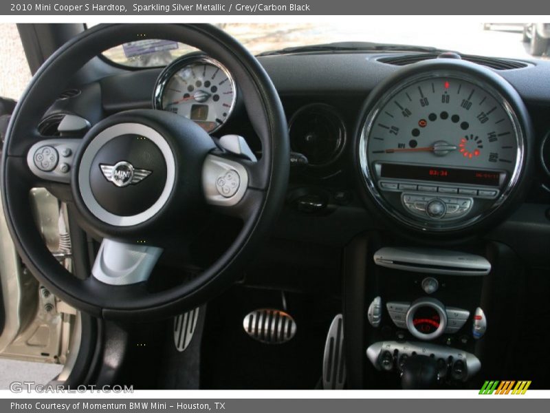 Sparkling Silver Metallic / Grey/Carbon Black 2010 Mini Cooper S Hardtop