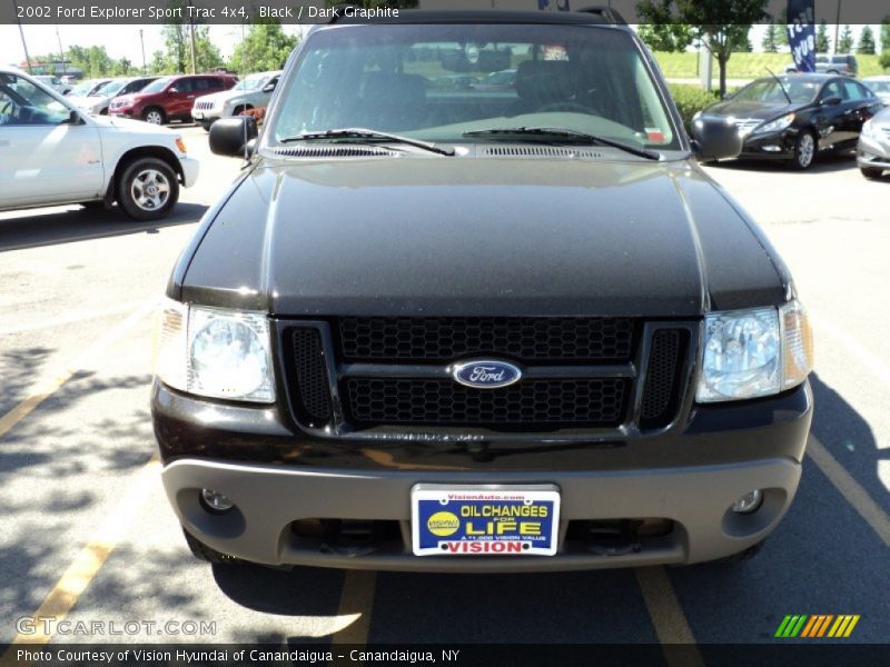Black / Dark Graphite 2002 Ford Explorer Sport Trac 4x4