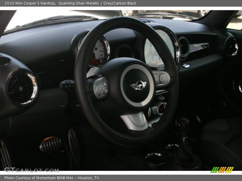 Sparkling Silver Metallic / Grey/Carbon Black 2010 Mini Cooper S Hardtop