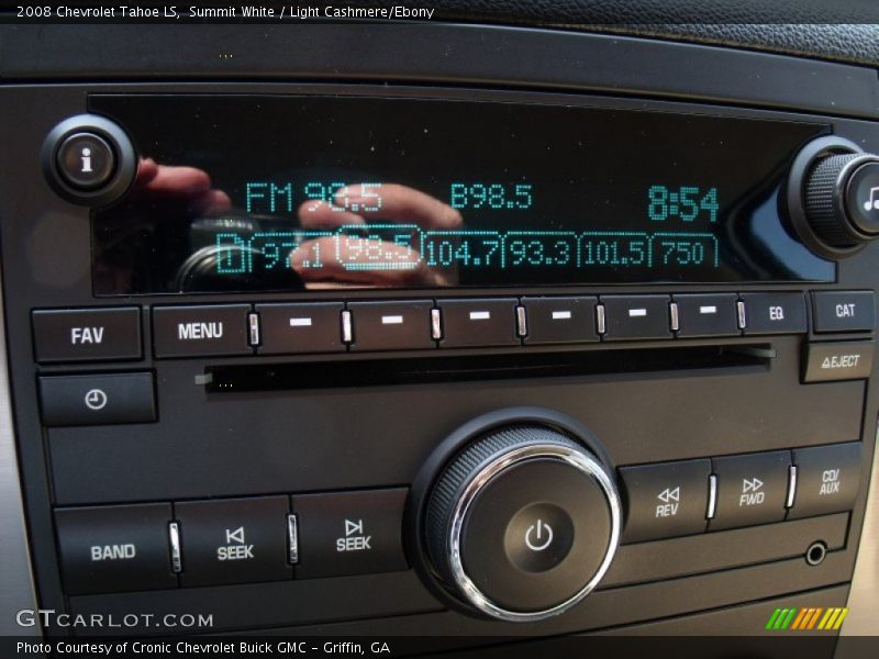 Summit White / Light Cashmere/Ebony 2008 Chevrolet Tahoe LS