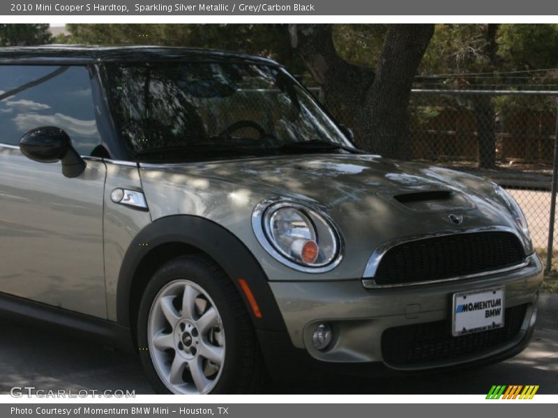 Sparkling Silver Metallic / Grey/Carbon Black 2010 Mini Cooper S Hardtop