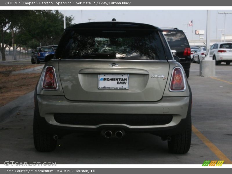 Sparkling Silver Metallic / Grey/Carbon Black 2010 Mini Cooper S Hardtop