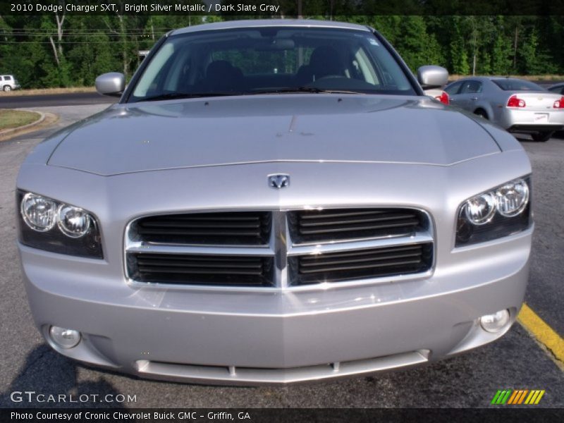 Bright Silver Metallic / Dark Slate Gray 2010 Dodge Charger SXT
