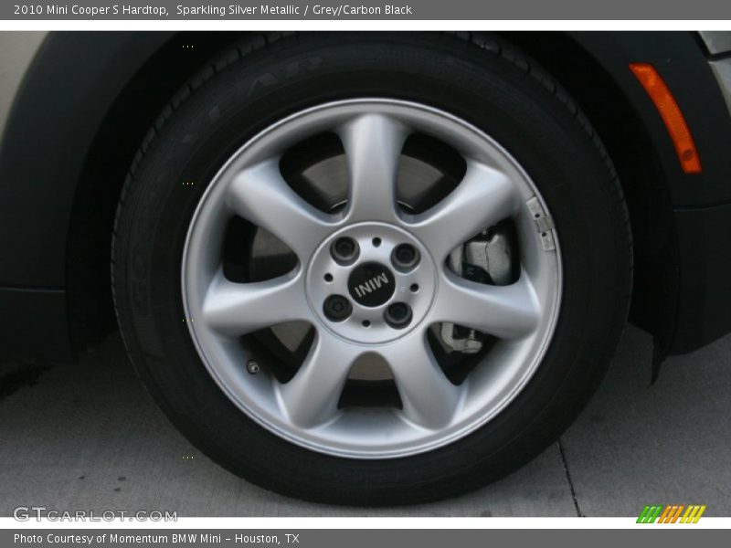 Sparkling Silver Metallic / Grey/Carbon Black 2010 Mini Cooper S Hardtop