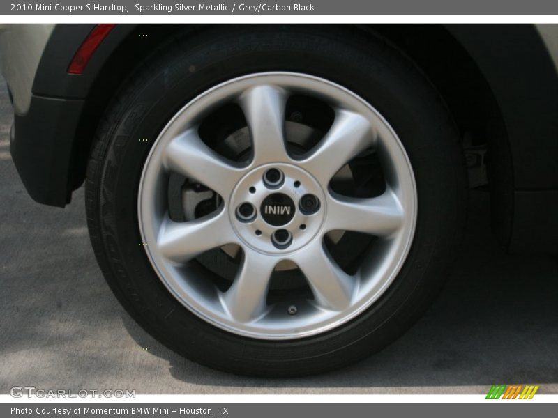 Sparkling Silver Metallic / Grey/Carbon Black 2010 Mini Cooper S Hardtop