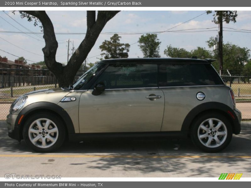Sparkling Silver Metallic / Grey/Carbon Black 2010 Mini Cooper S Hardtop