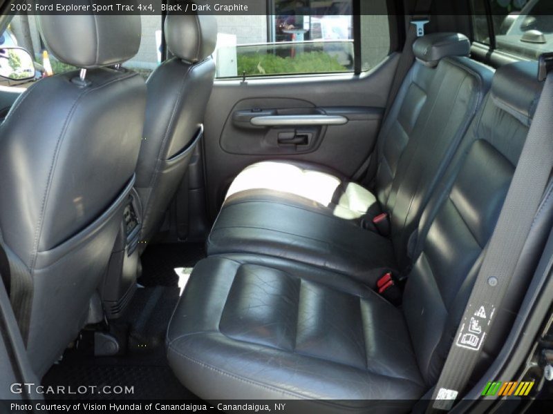 Black / Dark Graphite 2002 Ford Explorer Sport Trac 4x4