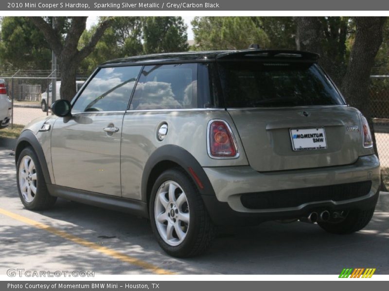 Sparkling Silver Metallic / Grey/Carbon Black 2010 Mini Cooper S Hardtop