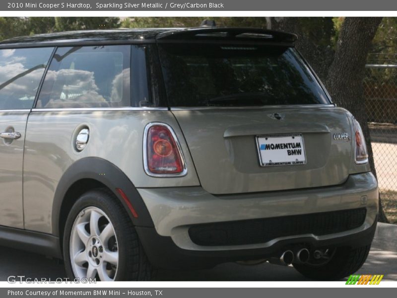 Sparkling Silver Metallic / Grey/Carbon Black 2010 Mini Cooper S Hardtop