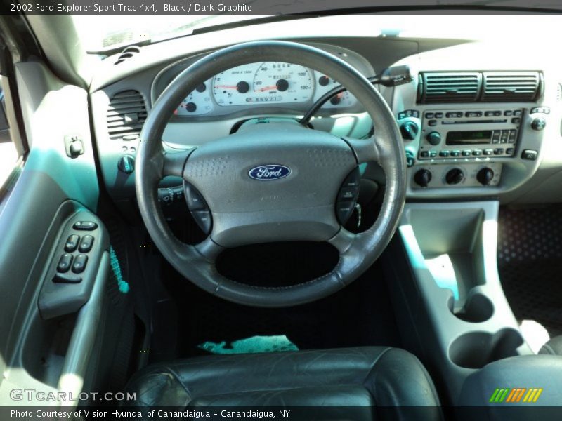 Black / Dark Graphite 2002 Ford Explorer Sport Trac 4x4