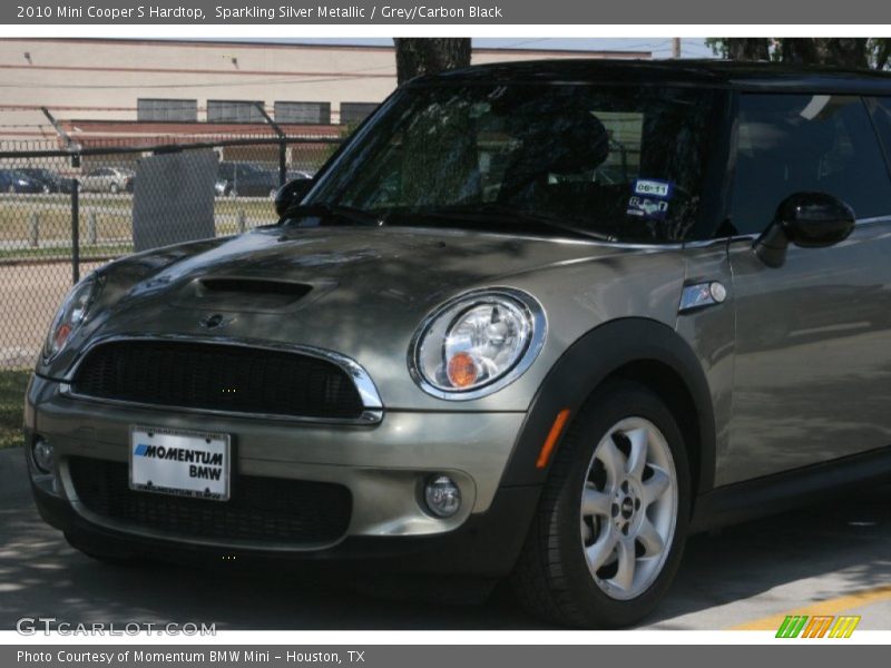 Sparkling Silver Metallic / Grey/Carbon Black 2010 Mini Cooper S Hardtop