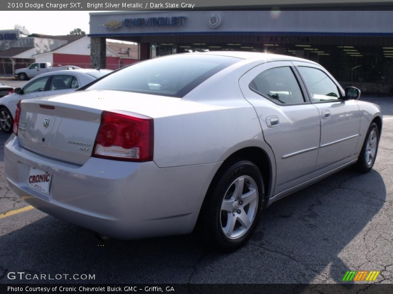 Bright Silver Metallic / Dark Slate Gray 2010 Dodge Charger SXT