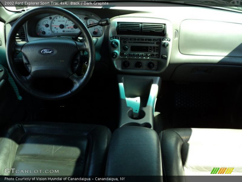 Black / Dark Graphite 2002 Ford Explorer Sport Trac 4x4