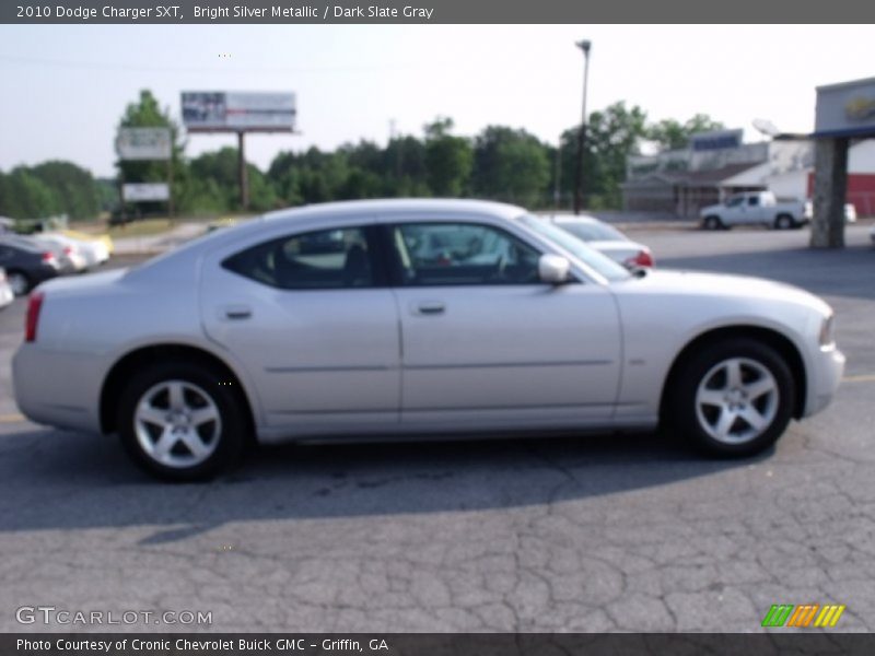 Bright Silver Metallic / Dark Slate Gray 2010 Dodge Charger SXT