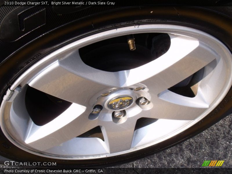 Bright Silver Metallic / Dark Slate Gray 2010 Dodge Charger SXT