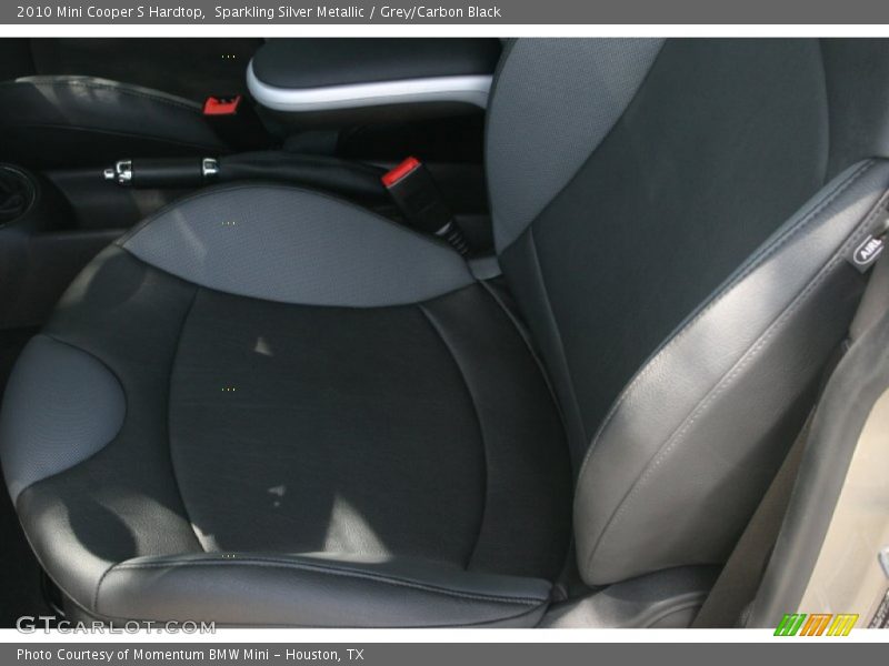 Sparkling Silver Metallic / Grey/Carbon Black 2010 Mini Cooper S Hardtop