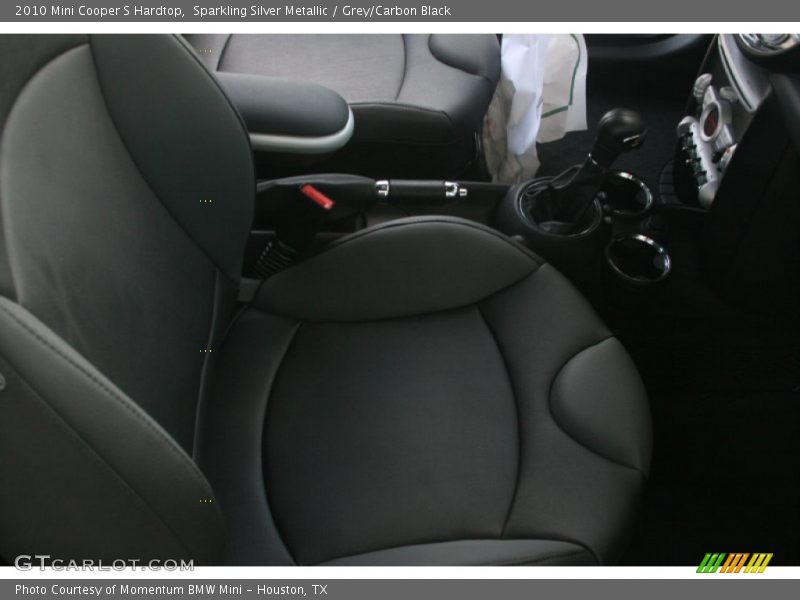 Sparkling Silver Metallic / Grey/Carbon Black 2010 Mini Cooper S Hardtop