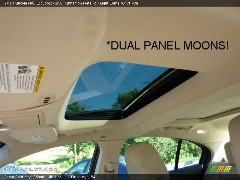 Cinnamon Metallic / Light Camel/Olive Ash 2010 Lincoln MKS EcoBoost AWD