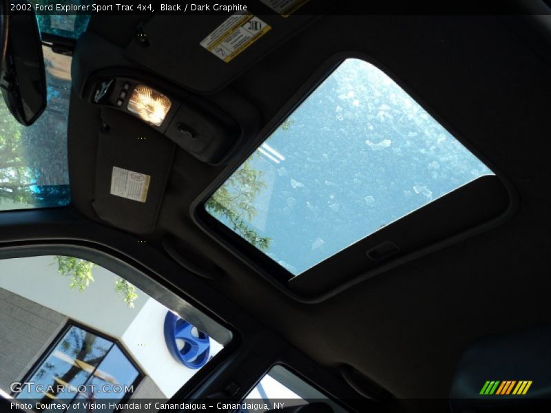 Black / Dark Graphite 2002 Ford Explorer Sport Trac 4x4