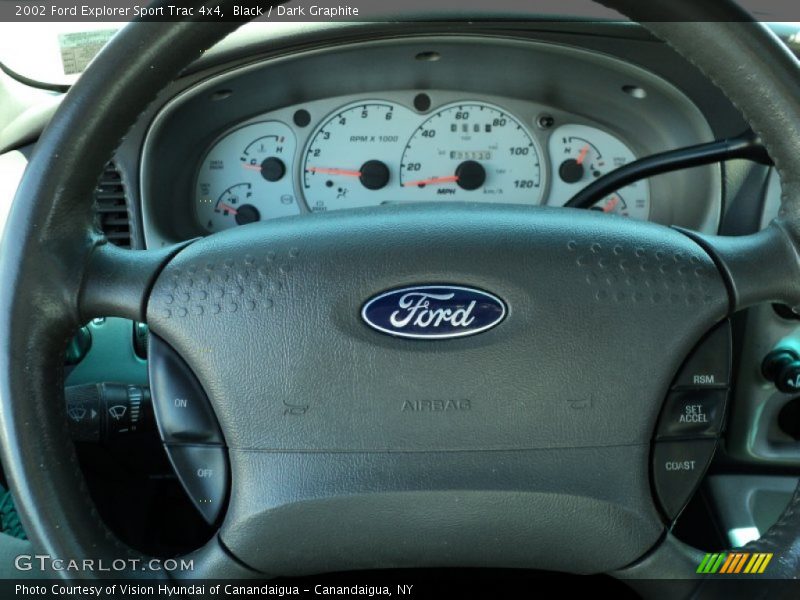 Black / Dark Graphite 2002 Ford Explorer Sport Trac 4x4