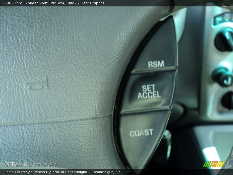 Controls of 2002 Explorer Sport Trac 4x4