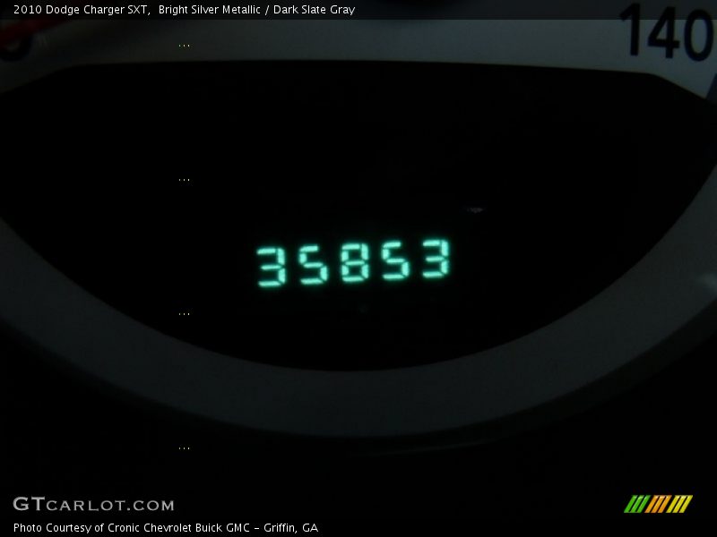Bright Silver Metallic / Dark Slate Gray 2010 Dodge Charger SXT
