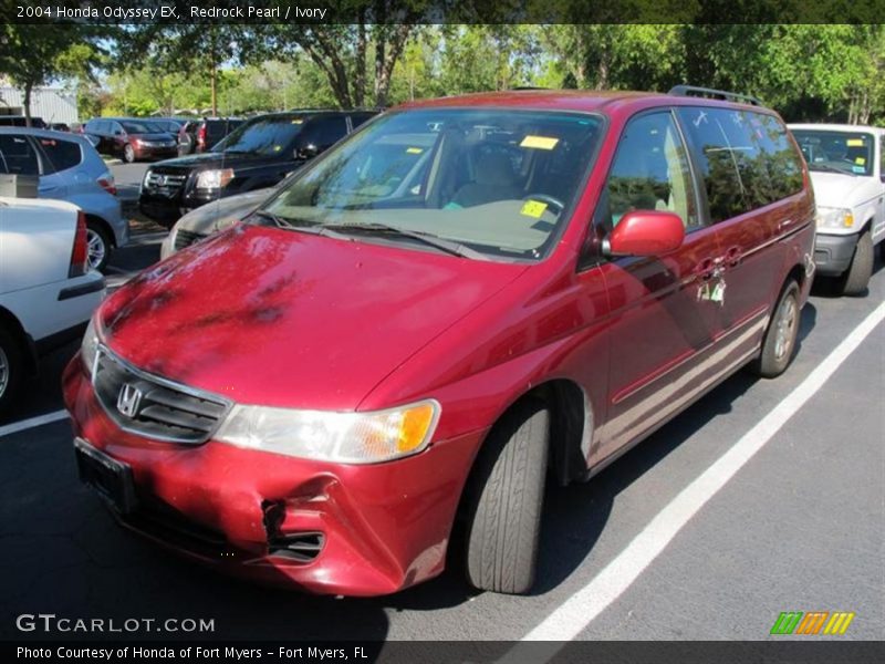 Redrock Pearl / Ivory 2004 Honda Odyssey EX