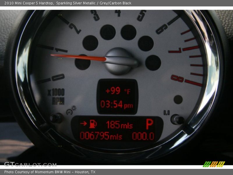 Sparkling Silver Metallic / Grey/Carbon Black 2010 Mini Cooper S Hardtop