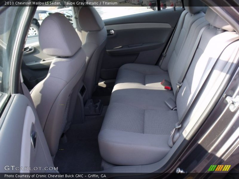 Taupe Gray Metallic / Titanium 2010 Chevrolet Malibu LS Sedan
