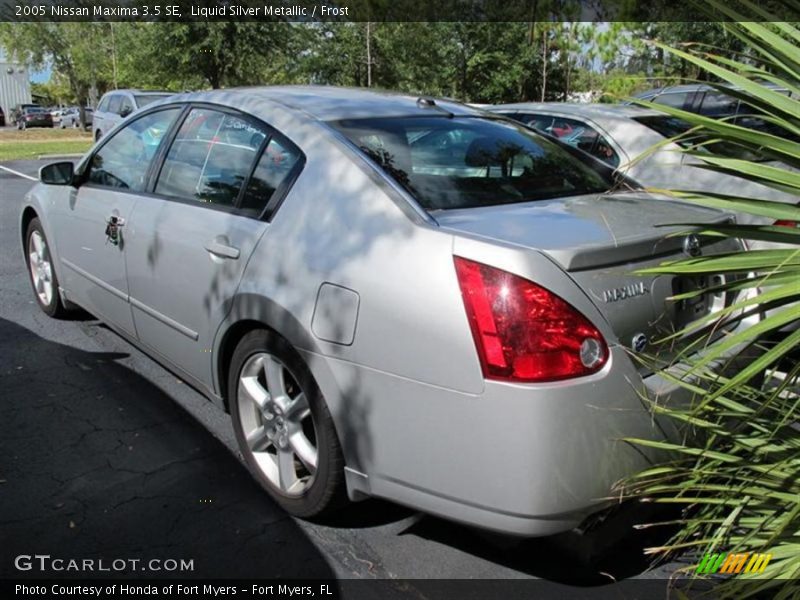 Liquid Silver Metallic / Frost 2005 Nissan Maxima 3.5 SE