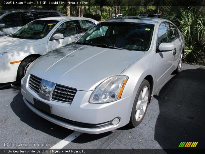 Liquid Silver Metallic / Frost 2005 Nissan Maxima 3.5 SE