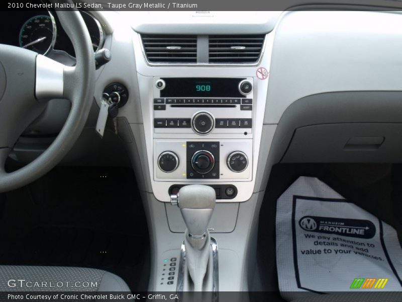 Taupe Gray Metallic / Titanium 2010 Chevrolet Malibu LS Sedan