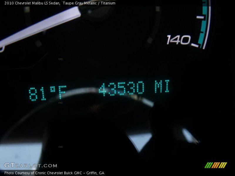Taupe Gray Metallic / Titanium 2010 Chevrolet Malibu LS Sedan
