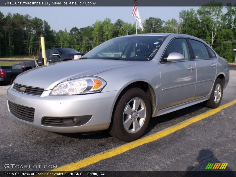 Silver Ice Metallic / Ebony 2011 Chevrolet Impala LT