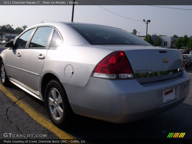 Silver Ice Metallic / Ebony 2011 Chevrolet Impala LT