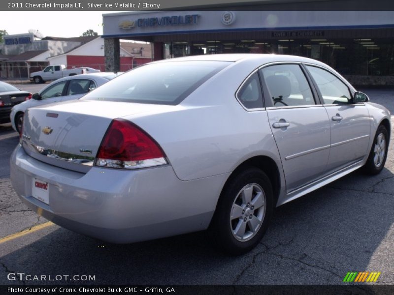 Silver Ice Metallic / Ebony 2011 Chevrolet Impala LT