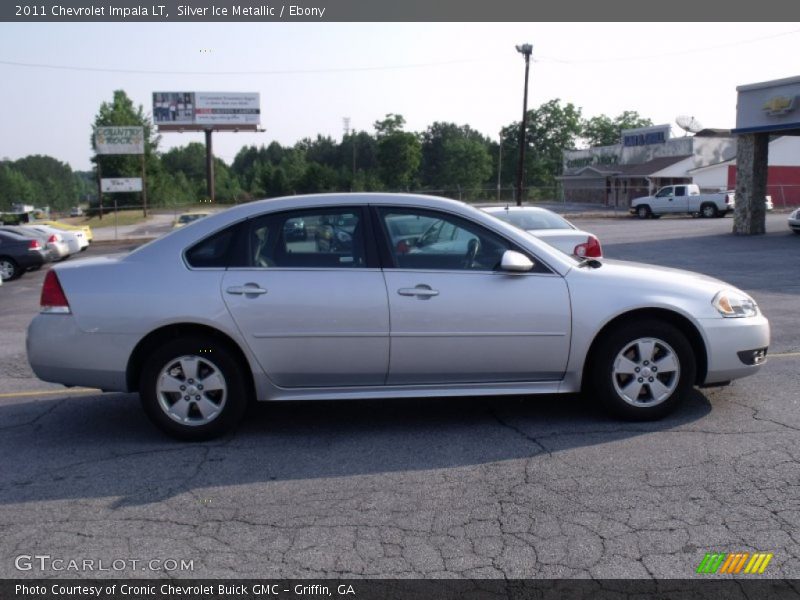 Silver Ice Metallic / Ebony 2011 Chevrolet Impala LT