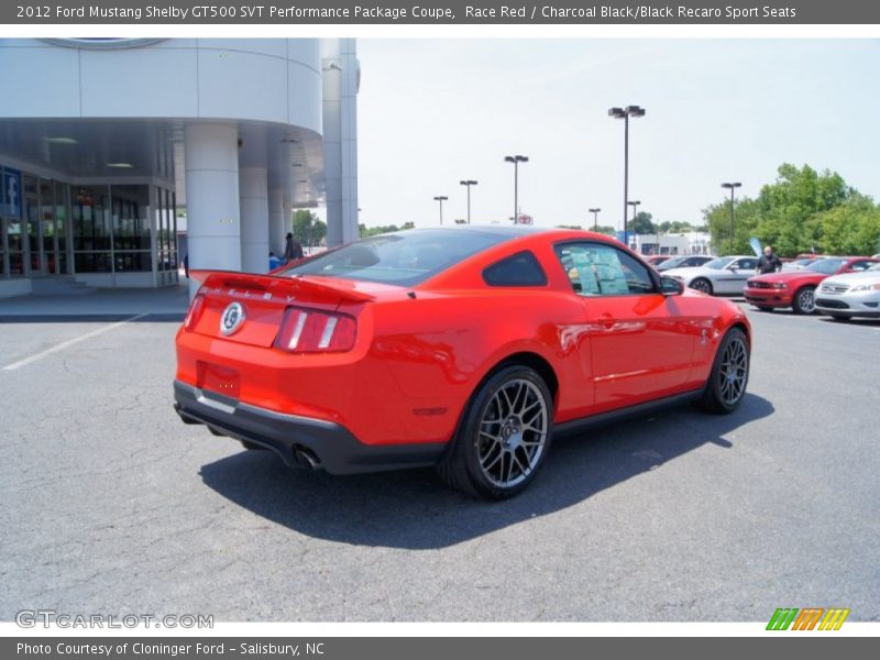  2012 Mustang Shelby GT500 SVT Performance Package Coupe Race Red