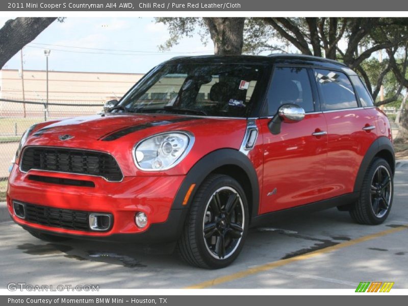 Front 3/4 View of 2011 Cooper S Countryman All4 AWD