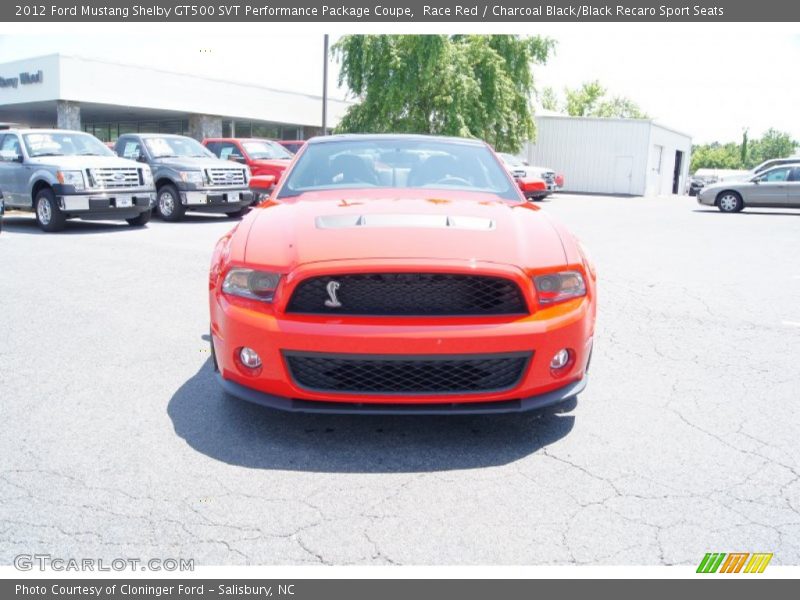  2012 Mustang Shelby GT500 SVT Performance Package Coupe Race Red