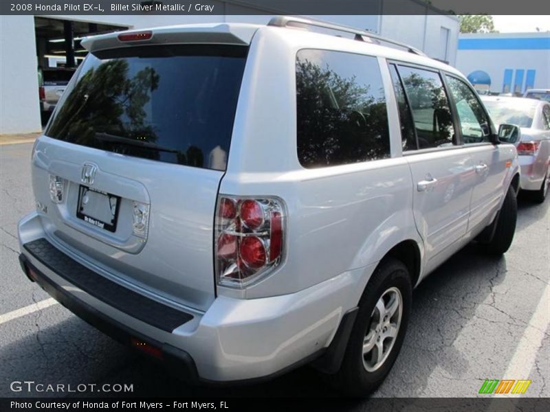 Billet Silver Metallic / Gray 2008 Honda Pilot EX-L
