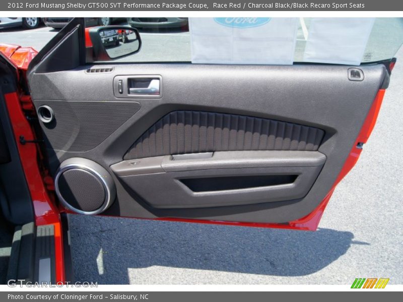 Door Panel of 2012 Mustang Shelby GT500 SVT Performance Package Coupe