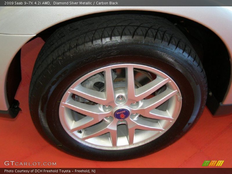 Diamond Silver Metallic / Carbon Black 2009 Saab 9-7X 4.2i AWD