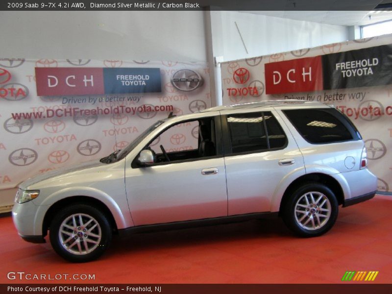 Diamond Silver Metallic / Carbon Black 2009 Saab 9-7X 4.2i AWD