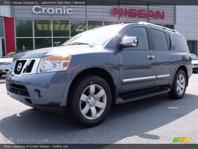 Lakeshore Slate Blue / Almond 2011 Nissan Armada SL