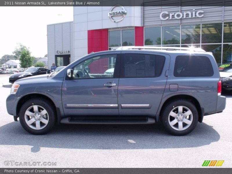 Lakeshore Slate Blue / Almond 2011 Nissan Armada SL