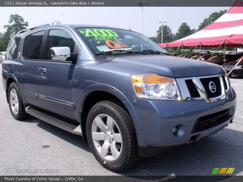 Lakeshore Slate Blue / Almond 2011 Nissan Armada SL