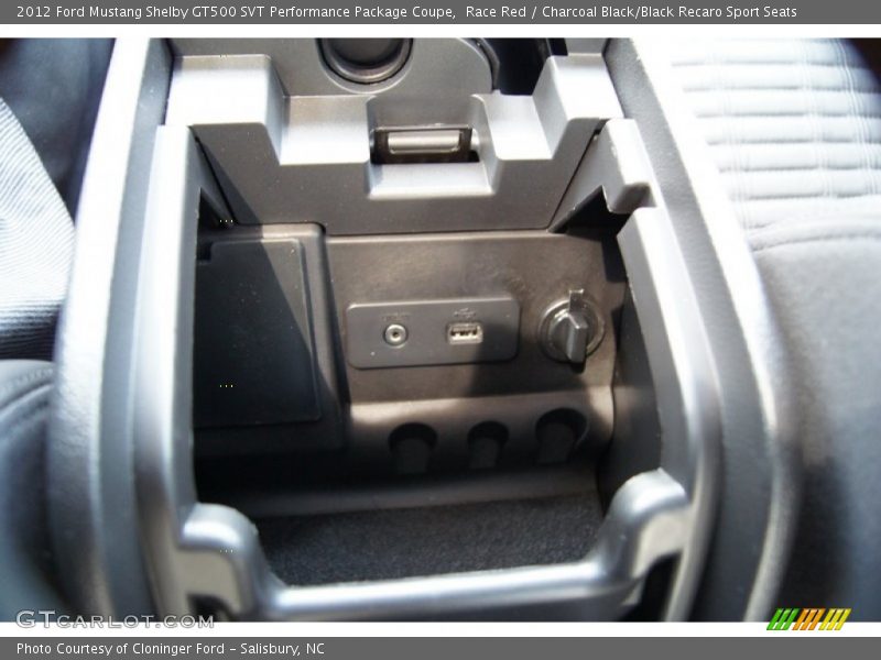 Controls of 2012 Mustang Shelby GT500 SVT Performance Package Coupe