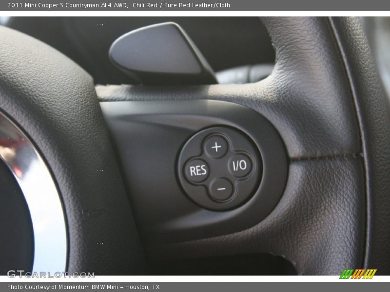 Controls of 2011 Cooper S Countryman All4 AWD