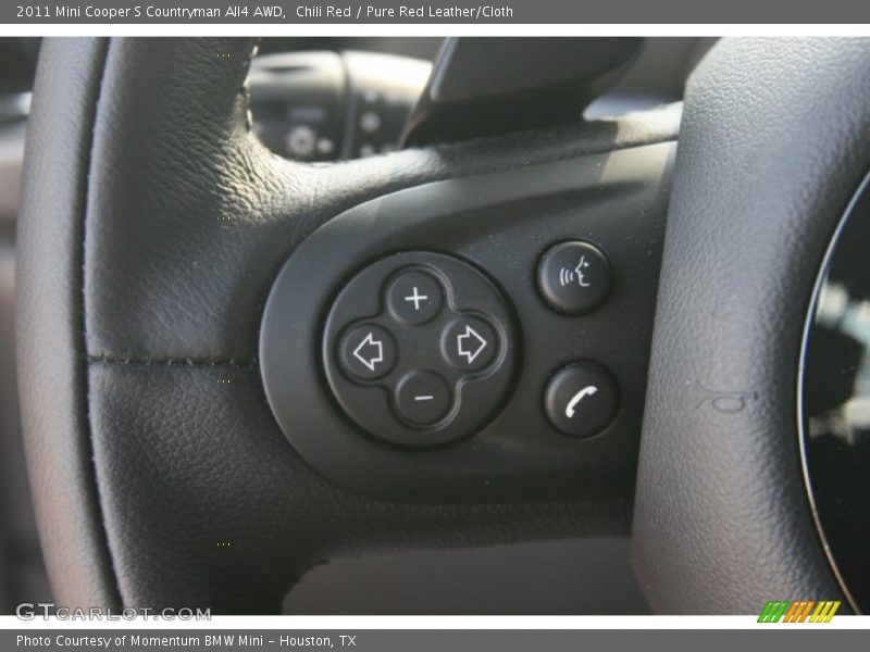 Controls of 2011 Cooper S Countryman All4 AWD